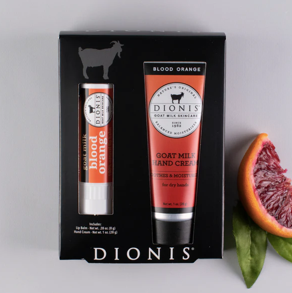 Goats Milk Hand Cream + Lip Balm Set
